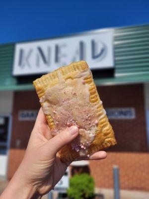 strawberry rhubarb pop tart