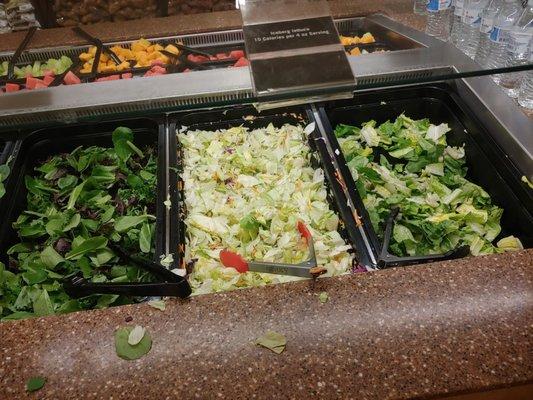 Salad bar is horrible. Managers don't care nor staff. U better off riding to oxon hill or largo terrible location