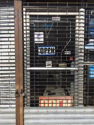 During posted business hours - signs say open but shop is locked up. No answer over the phone. Frustrating.