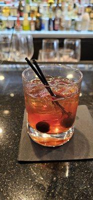 My old fashioned.   It was OK.