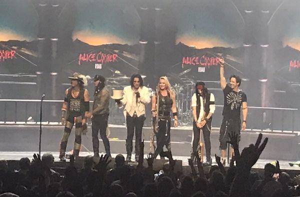 Alice Cooper was awesome as usual Nita Strauss was WOW!