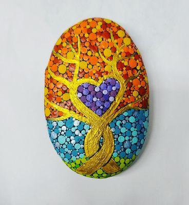 Tree of life stone