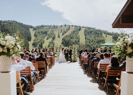 Wedding at Stein Eriksen Lodge by Shellie Ferrer Events