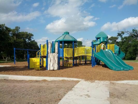 New playground equipment