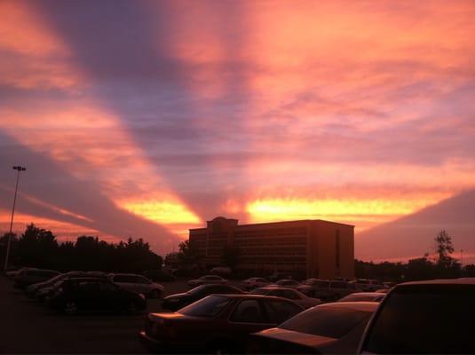 Barns and Noble parking lot