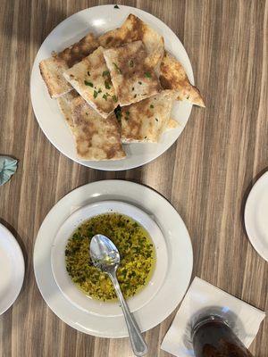 Fresh Bread w/ Garlic Olive Oil