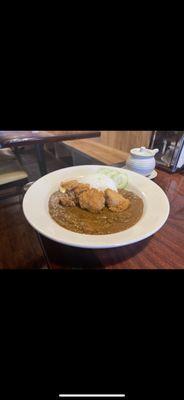 Special curry chicken rice