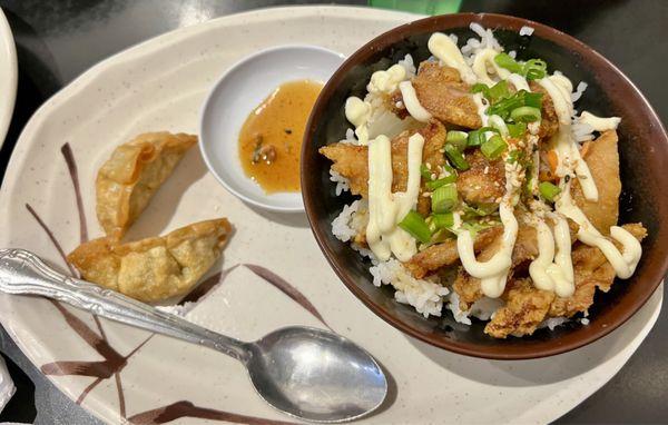 Karaage rice