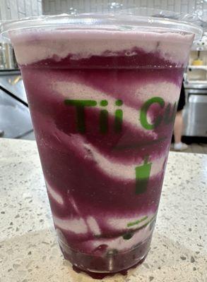 Ube twist snow