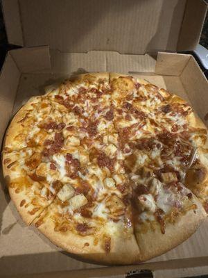 Bbq chicken pizza