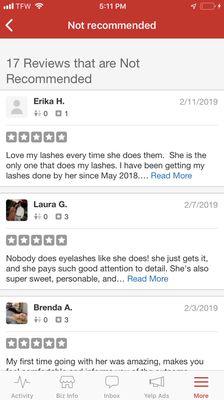 Reviews yelp blocked out