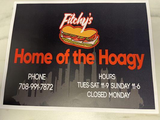 Information about FITCHY'S