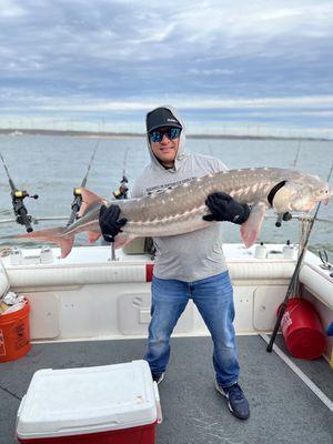 "Give a Man a Fish and You Feed Him for a Day. Teach a Man to Fish and You Feed Him for a Lifetime" Thanks Captain Steve for the lesson