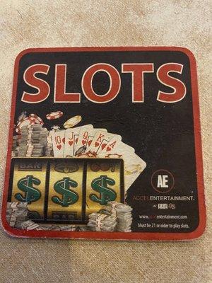 Coaster - Promoting their Slot Machines