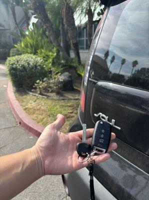 Kia soul 2015 key made for the vehicle :)