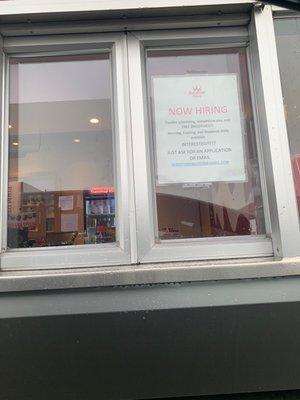 Smoothie King drive thru window