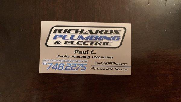 Richards Plumbing & Electrical