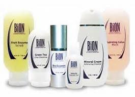 We carry the full line of Bion Research skin care