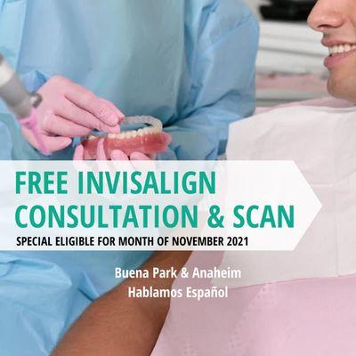 NOVEMBER 2021 SPECIAL FOR INVISALIGN