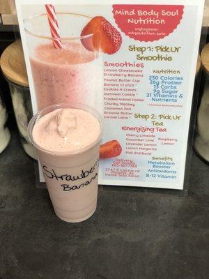 Strawberry Banana Smoothie