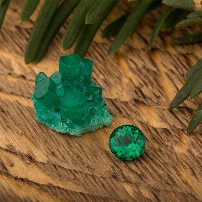 Chatham gems are grown in a lab, but are the exact same material as naturally forming gemstone, but are eco friendly and 100% conflict free!