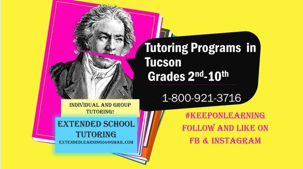 Check out our  # Back to School Tutoring Specials! Receive a discount on 6 or more tutoring sessions. Call today  1-800-921-3716