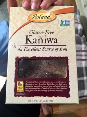 Oh so u didn't know quinoa has a lil sista named Kaniwa?  It's ok, nobody knows cept 4 Roland & wiki superfood freaks like me.