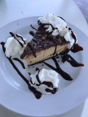 Chocolate Peanut Butter Pie. Amazing!!!