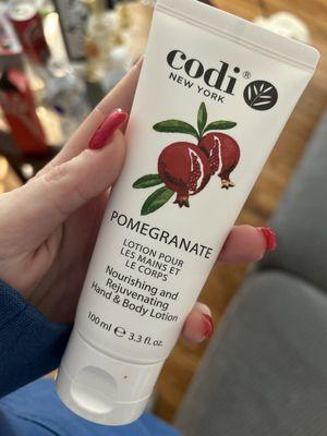 FREE hand lotions gift