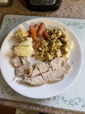 Thanksgiving Day meal (to me needs little more)