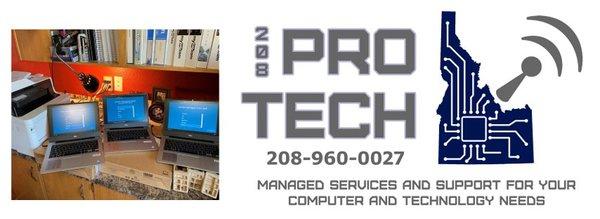 208 Pro Tech Computers Service and Support Banner Photo