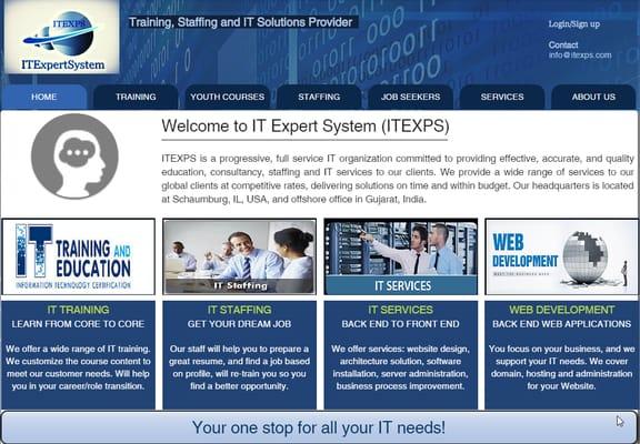 IT Expert System Home Page