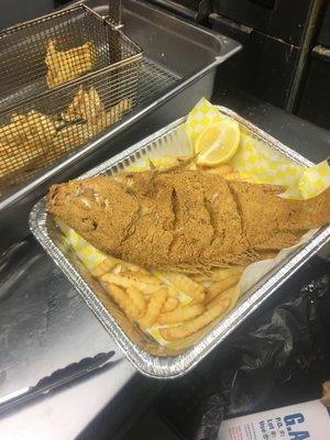 Fried Whole Tilapia