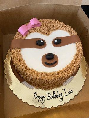 Awesome Sloth cake