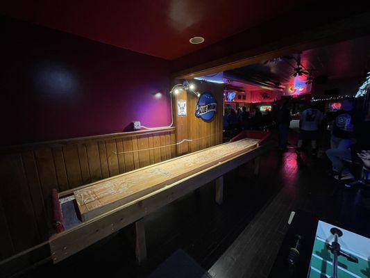 Shuffleboard table!