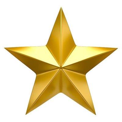 Gold star