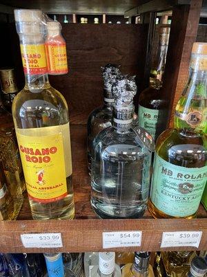 Other tequila and Mezcal