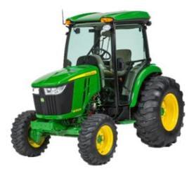 John Deere cab tractor