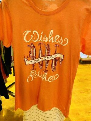 "Wishes don't catch fishes" lol