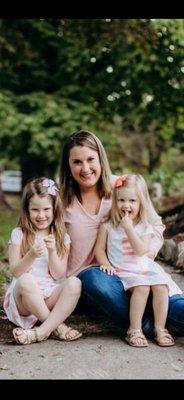 Amanda (our Operations Mgr), Avery & Sawyer (her daughters)