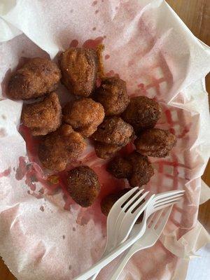 Fried mushrooms