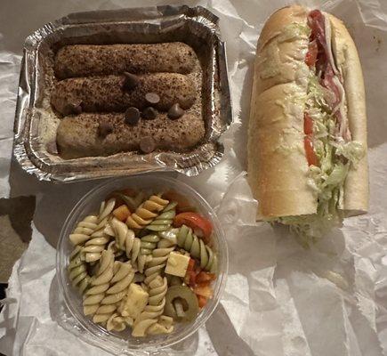 Italian Hoagie, MANCUSO'S FAMOUS TIRAMISU, Macaroni Salad