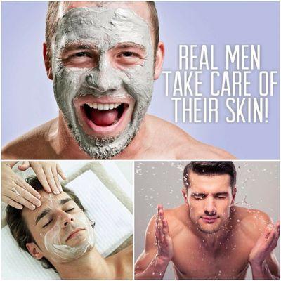 Skincare isn't just for Women! Gentleman's facial starting at $69, Dapper Gent Beard Facial starting at $99 (intro special $79)