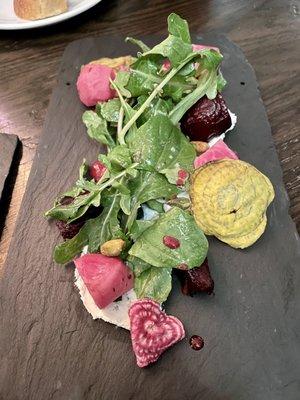 Beet trio salad