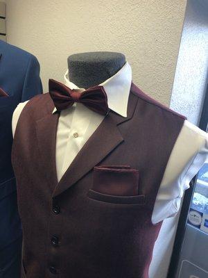 Vests for the brides men