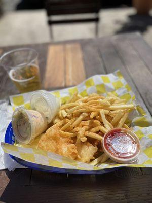 Fish and Chips from Lobster Garage