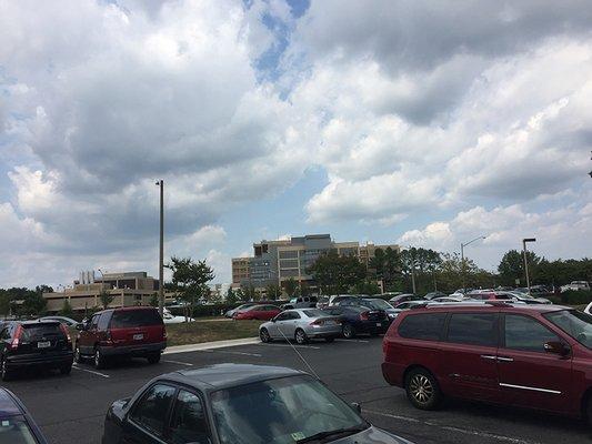 View of the Hospital from Office