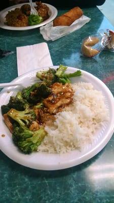 Chicken & Broccoli very tastey!