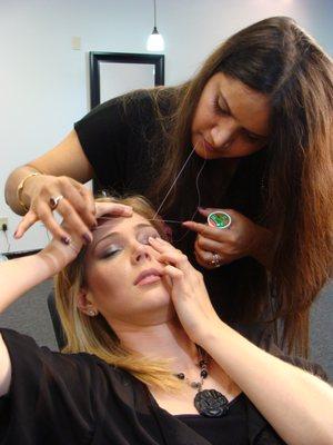 Eyebrow Threading