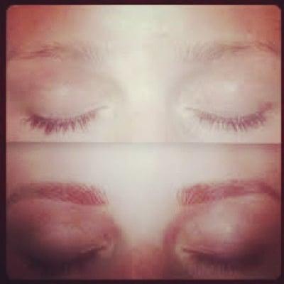 Brow Tint and Shaping